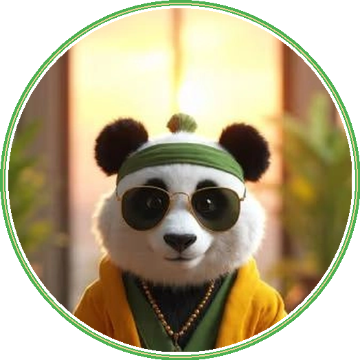 Koda — CannaPanda's mascot